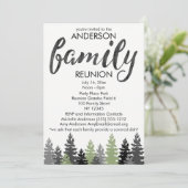 白黒素朴プレイドカントリーファミリー懇親会 招待状 (スタンド正面)