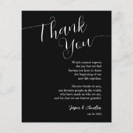 白黒結婚の場所設定 チラシ