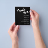 白黒結婚の場所設定 チラシ (手)