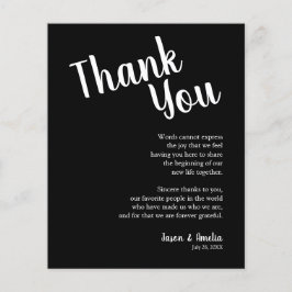 白黒結婚の場所設定 チラシ