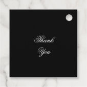 白黒結婚の フェイバータグ (裏面)