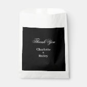 白黒結婚の フェイバーバッグ (正面)