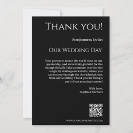 白黒結婚の 招待状