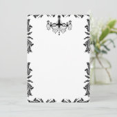 白黒結婚の 招待状 (スタンド正面)