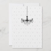 白黒結婚の 招待状 (裏面)