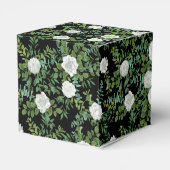 白黒結婚バラエレガントモダン フェイバーボックス (裏面サイド)