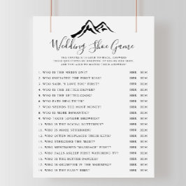 白黒結婚マウンテンズシューゲーム