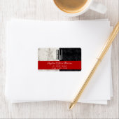 白黒結婚差出人住所 ラベル (インサイチュ)