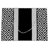 白黒結婚抱き枕 ラージペーパーバッグ (正面)