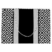 白黒結婚抱き枕 ラージペーパーバッグ (裏面)