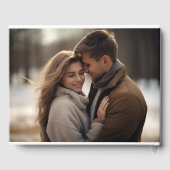 白黒結婚書道クラシック術 ゲストブック (裏面)