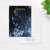 白黒絵を描抽象芸術イヤリング表示カード (デスク)