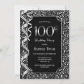 白黒続編100th誕生日パーティー 招待状 (正面)