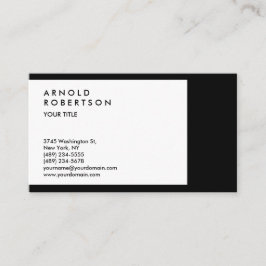 白黒縁どプロフェッショナル名刺 名刺