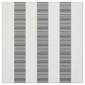 白黒縦型モダンストライプ織物 ファブリック (見本)