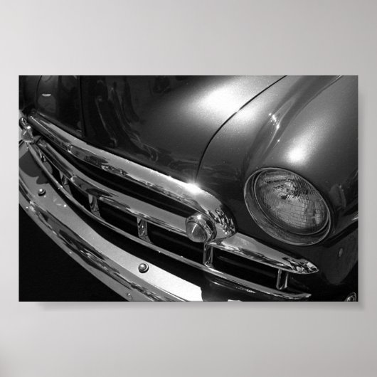 白黒美しい ポスター (正面)