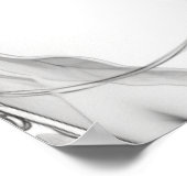 白黒美人ポートレート ポスター (角)