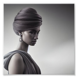 白黒美術 フォトプリント           