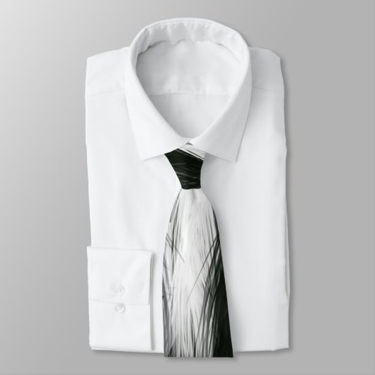 白黒羽 ネクタイ (タイ)