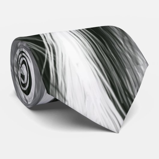 白黒羽 ネクタイ (ロール)