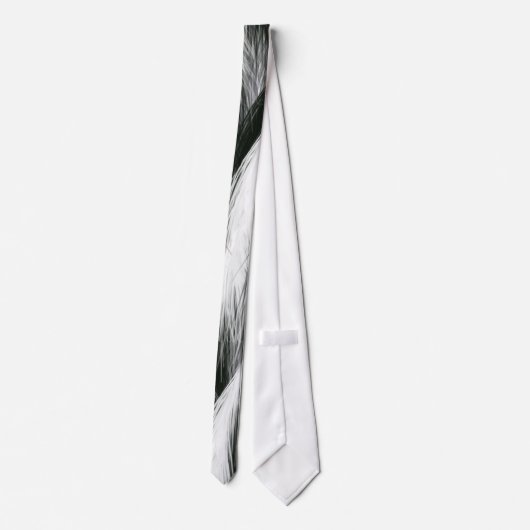 白黒羽 ネクタイ (裏面)