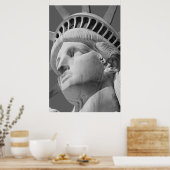 白黒自由のポスターを閉じる ポスター (キッチン)