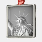 白黒自由の女神 メタルオーナメント (左)