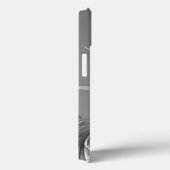 白黒自由の女神 Case-Mate iPhoneケース (裏面 / 右)