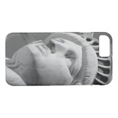 白黒自由iPhone 7ケース Case-Mate iPhoneケース (裏面(横))