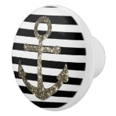 白黒航海のいかり引き出し セラミックノブ (右)