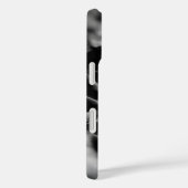 白黒花びら Case-Mate iPhoneケース (裏面 / 右)