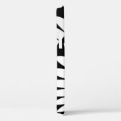 白黒花花びら Case-Mate iPhoneケース (裏面 / 右)