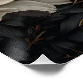 白黒花 ポスター (コーナー)