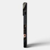 白黒花 Case-Mate iPhoneケース (裏面 / 左)