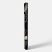 白黒花 Case-Mate iPhoneケース (裏面 / 左)