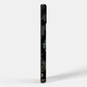 白黒花 Case-Mate iPhoneケース (裏面 / 右)