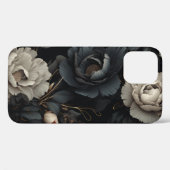 白黒花 Case-Mate iPhoneケース (裏面 (横))
