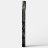 白黒花 Case-Mate iPhoneケース (裏面 / 左)