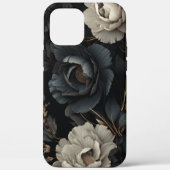 白黒花 Case-Mate iPhoneケース (裏面)