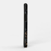 白黒花 Case-Mate iPhoneケース (裏面/右)