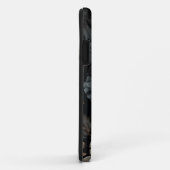 白黒花 Case-Mate iPhoneケース (裏面/右)