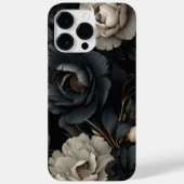 白黒花 Case-Mate iPhoneケース (裏面)