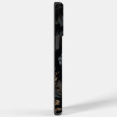 白黒花 Case-Mate iPhoneケース (裏面 / 右)