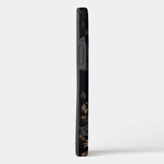 白黒花 Case-Mate iPhoneケース (裏面 / 右)