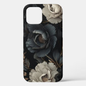 白黒花 Case-Mate iPhoneケース (裏面)