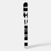 白黒芸術的デザイン Case-Mate iPhoneケース (裏面 / 左)