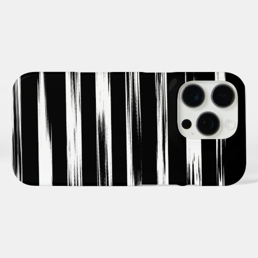 白黒芸術的デザイン Case-Mate iPhoneケース (裏面 (横))