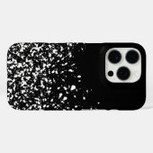 白黒芸術的デザイン Case-Mate iPhoneケース (裏面 (横))