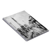 白黒芸術的画。 ノートブック (右側)