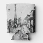 白黒芸術的画。 缶クーラー (裏面)